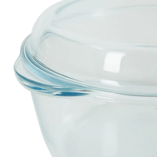 Dunelm 3L Casserole Dish With Lid 2 Dunelm 3L Casserole Dish With Lid - Image 2