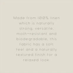 Set Of 4 Cartmel Natural Linen Napkins -Online Tableware Store 1000163301 alt09