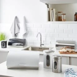 Black Roll Bread Bin 5 Black Roll Bread Bin -Online Tableware Store 1000163325 alt02