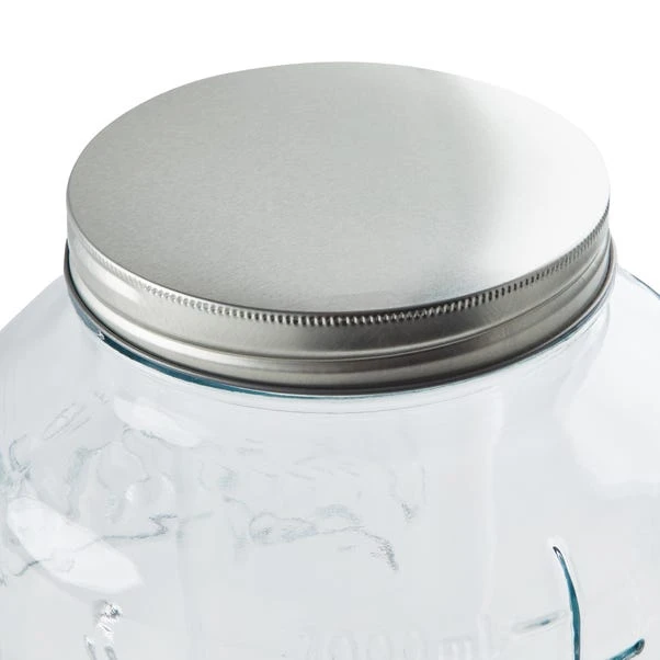 Dunelm 8L Glass Drinks Dispenser With Infuser 3 Dunelm 8L Glass Drinks Dispenser With Infuser - Image 3