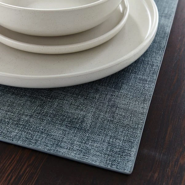 Set Of 2 Faux Leather Placemat 3 Set Of 2 Faux Leather Placemat - Image 3