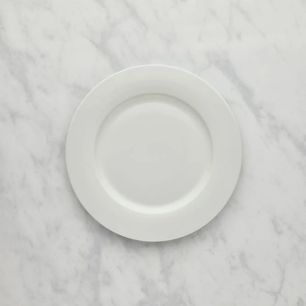 Purity Rim Porcelain Dinner Plate 2 Purity Rim Porcelain Dinner Plate - Image 2