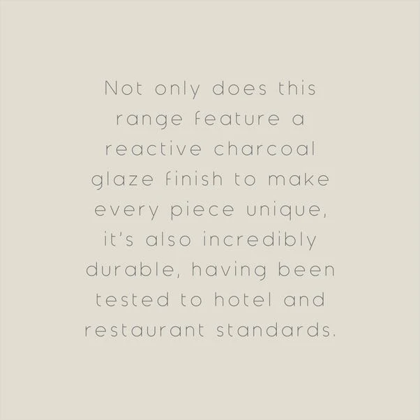 Urban Round Charcoal Serving Platter 3 Urban Round Charcoal Serving Platter - Image 3