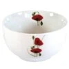 Poppy Porcelain Rice Bowl