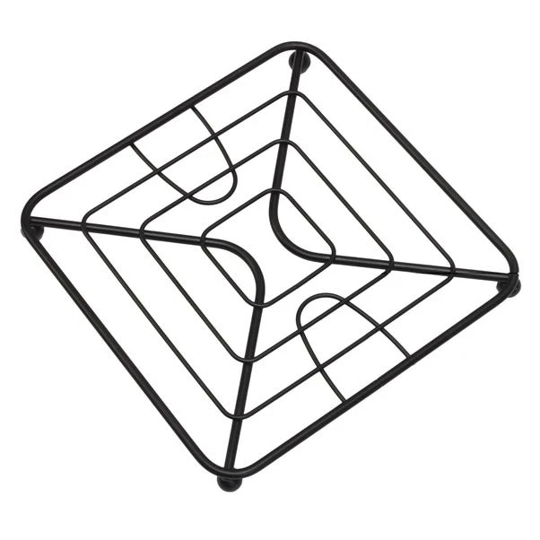 Black Single Pan Trivet 1 Black Single Pan Trivet