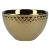 Gold Embossed Geo Dip Bowl