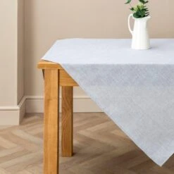 Vermont Dove Grey Tablecloth