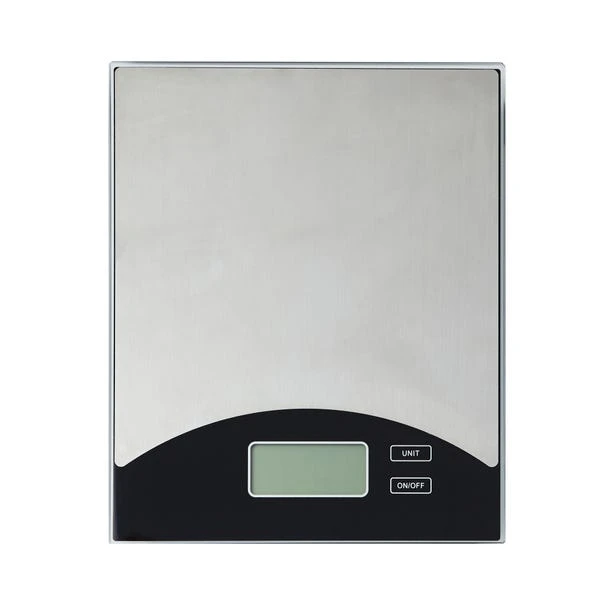 Dunelm Stainless Steel Electronic Kitchen Scales 1 Dunelm Stainless Steel Electronic Kitchen Scales