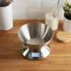 Dunelm Stainless Steel Electronic Kitchen Scales With Measuring Bowl