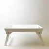 White Wooden Breakfast Tray