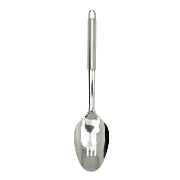 Dunelm Essentials Stainless Steel Slotted Spoon 1 Dunelm Essentials Stainless Steel Slotted Spoon