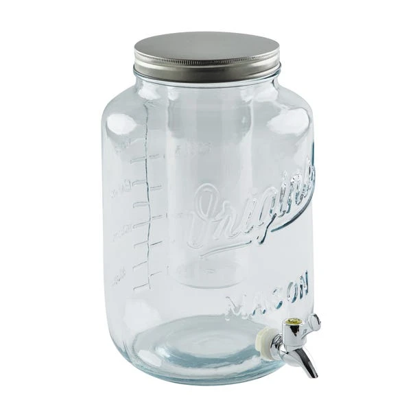 Dunelm 8L Glass Drinks Dispenser With Infuser 1 Dunelm 8L Glass Drinks Dispenser With Infuser