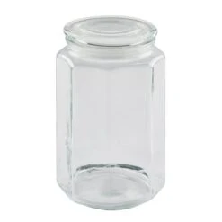 Hexagonal Glass Jar -Online Tableware Store 30693073