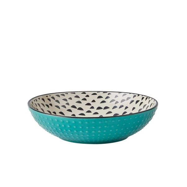 Global Teal Stoneware Ramen Bowl 1 Global Teal Stoneware Ramen Bowl