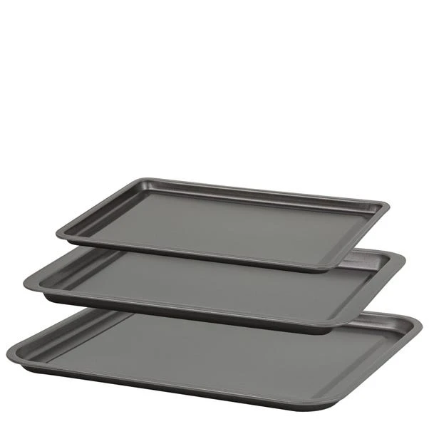Set Of 3 Oven Trays 1 Set Of 3 Oven Trays