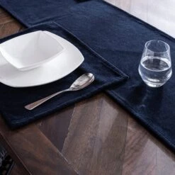 Clara Velvet Table Runner 38 Clara Velvet Table Runner -Online Tableware Store 30715620 alt03