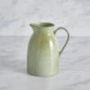 Amalfi Reactive Glaze Pitcher, Sage