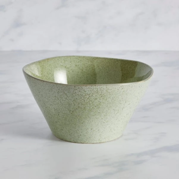 Amalfi Reactive Glaze Salad Bowl, Sage 1 Amalfi Reactive Glaze Salad Bowl, Sage
