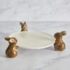 Homestead Rabbit Cake Plate