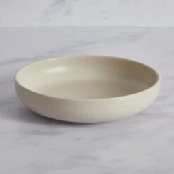Urban Cream Stoneware Pasta Bowl