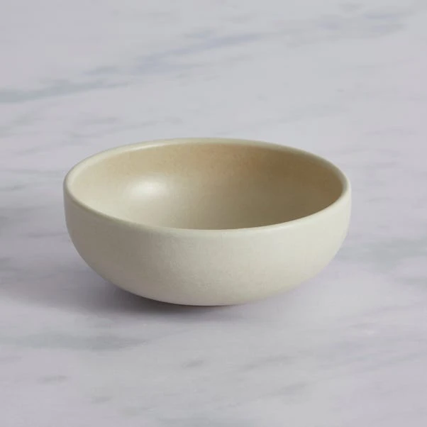 Urban Cream Stoneware Dipping Bowl 1 Urban Cream Stoneware Dipping Bowl