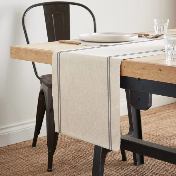 Churchgate Ribbed Striped Table Runner 3 Churchgate Ribbed Striped Table Runner - Image 3