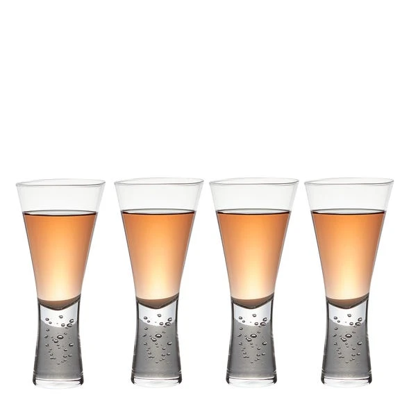 Set Of 4 Hotel Bubble Wine Glasses 1 Set Of 4 Hotel Bubble Wine Glasses