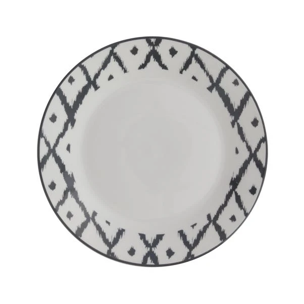 Ikat Porcelain Side Plate 1 Ikat Porcelain Side Plate