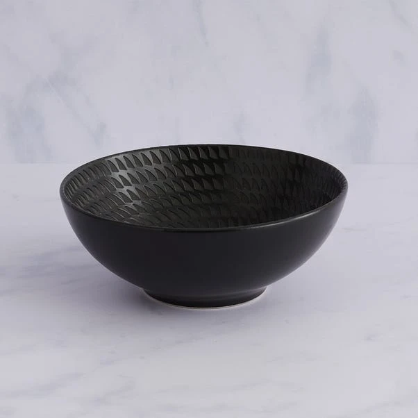 Carbon Stoneware Cereal Bowl 2 Carbon Stoneware Cereal Bowl - Image 2