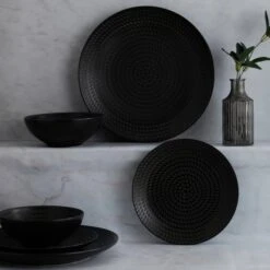Carbon 12 Piece Dinner Set