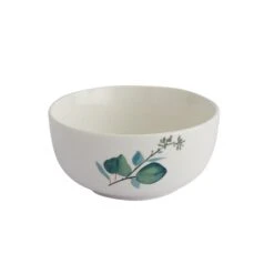 Eucalyptus Porcelain Cereal Bowl