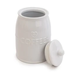 White Hearts Coffee Canister -Online Tableware Store 30737433 alt02