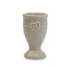 Hearts Grey Egg Cup