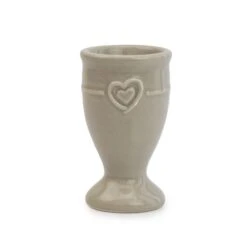Hearts Grey Egg Cup