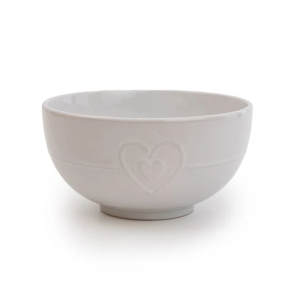 Hearts Stoneware Bowl 1 Hearts Stoneware Bowl