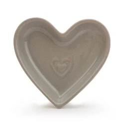 Hearts Grey Teabag Tidy