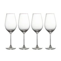 Set Of 4 Ravello White Wine Glasses