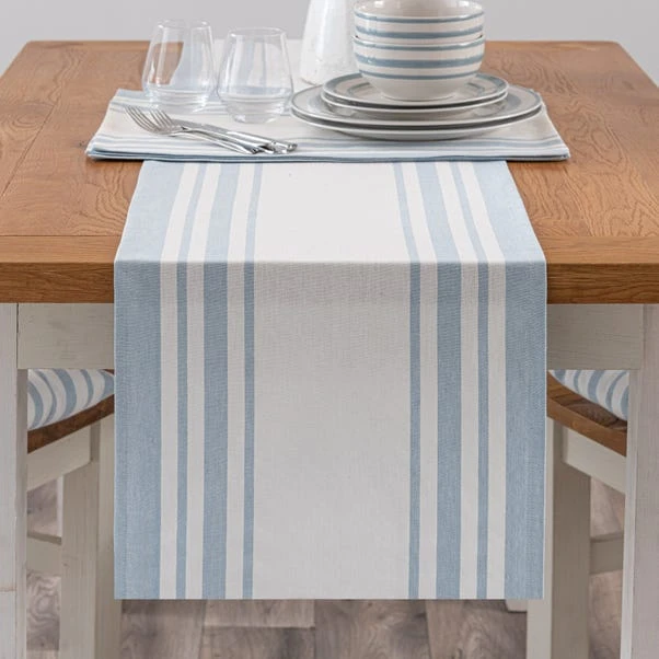 Set Of 2 Riviera Stripe Placemats 1 Set Of 2 Riviera Stripe Placemats