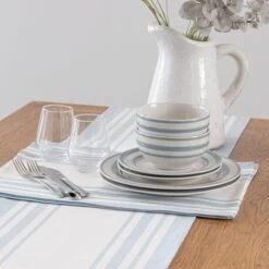 Riviera Stripe Table Runner 20 Riviera Stripe Table Runner -Online Tableware Store 30753200 alt02