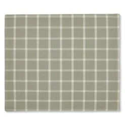 Set Of 2 Sage Check Large Placemats -Online Tableware Store 30755201 alt02