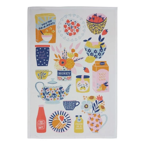 Morning Motivation Tea Towel 1 Morning Motivation Tea Towel