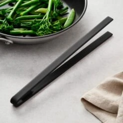 Spectrum Silicone Black Food Tongs -Online Tableware Store 30764415 alt03