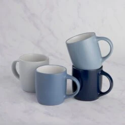 Set Of 4 Blues Mug
