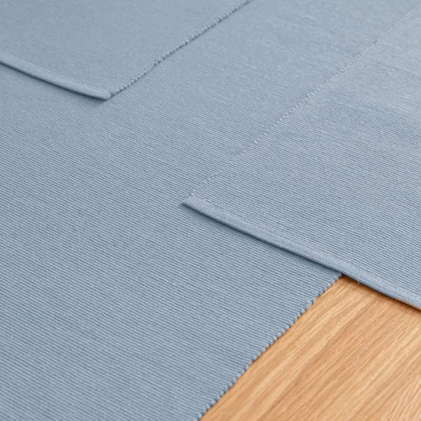 Set Of 2 Recycled Ribbed Placemats 10 Set Of 2 Recycled Ribbed Placemats - Image 10