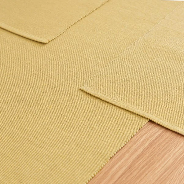 Set Of 2 Recycled Ribbed Placemats 4 Set Of 2 Recycled Ribbed Placemats - Image 4