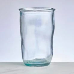 Recycled Organic Shape Highball Glass