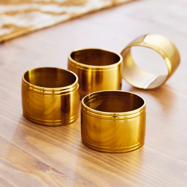 Set Of 2 Liya Napkin Rings 1 Set Of 2 Liya Napkin Rings