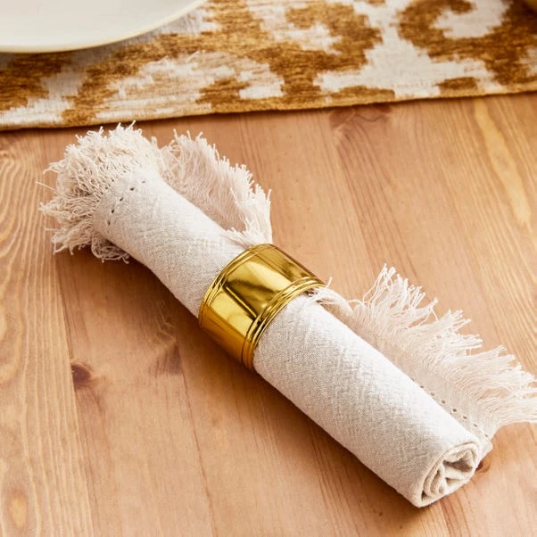 Set Of 2 Liya Napkin Rings 2 Set Of 2 Liya Napkin Rings - Image 2