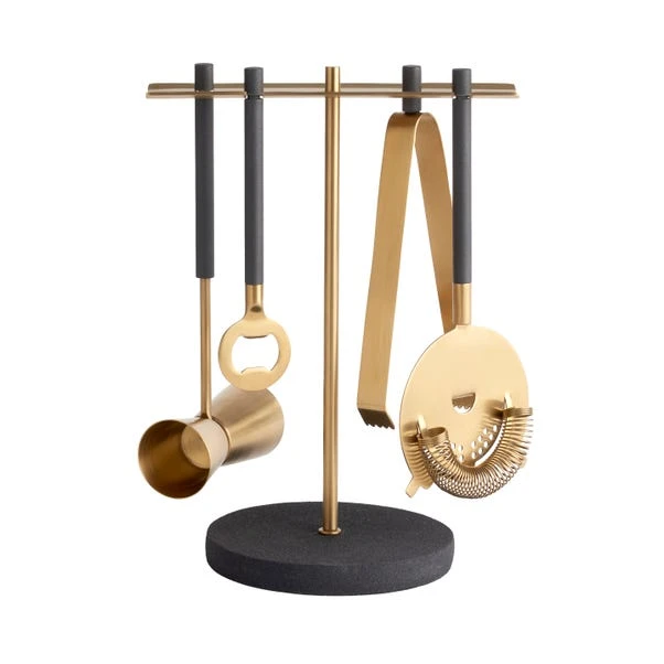 Gold And Black Bar Tools Set 2 Gold And Black Bar Tools Set - Image 2