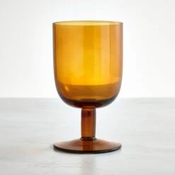 Online Tableware Store 15 Amber Wine Glass